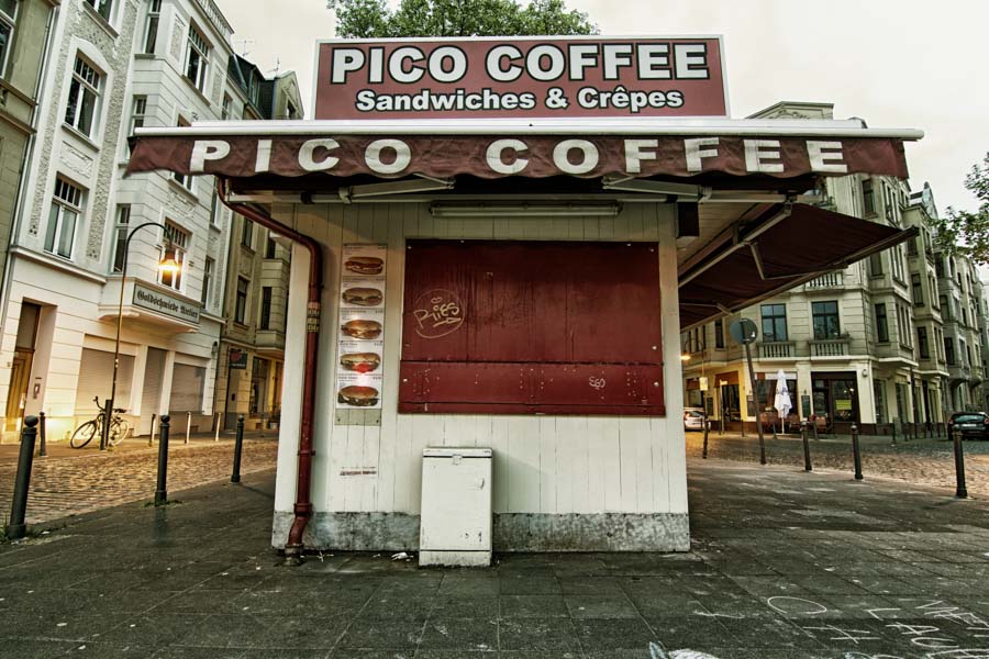 Büdchen Pico Coffee im Agnesviertel Köln