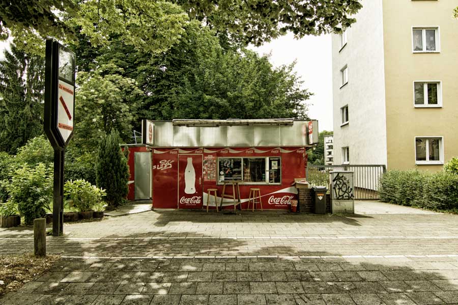 Coca Cola Büdchen in Köln-Ehrenfeld
